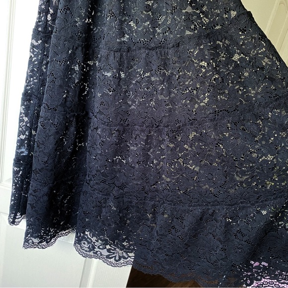 Hill House Dress Lace Ellie Nap Sheer Collector’s Edition Midi Black XS EUC - Picture 3 of 8